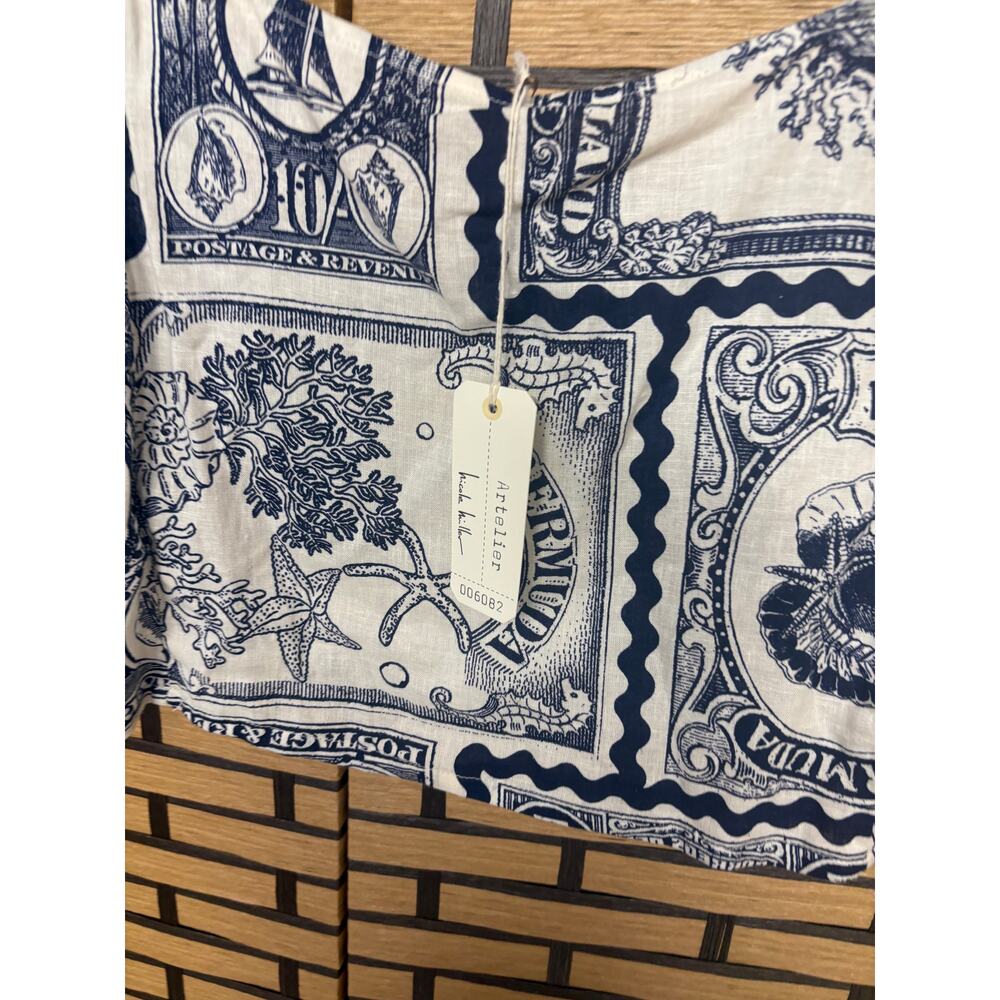 Nicole Miller Navy ANd White Tank‎ Top Size Small - Picture 4 of 8